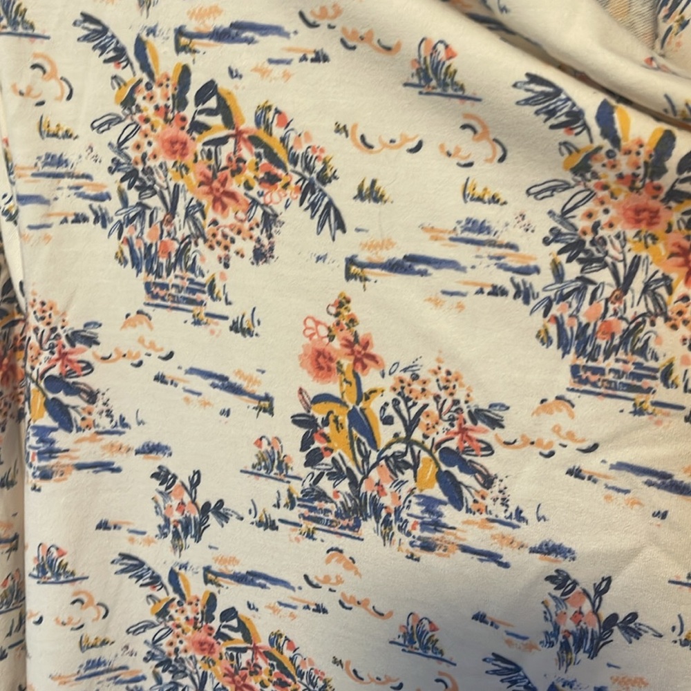 Bobeau Tropical Wrap Cardigan - Picture 2 of 5